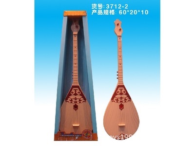 婴幼儿教具-玩具精品 仿真乐器 3712-2冬不拉(肉色) 小朋友之音乐启蒙-婴